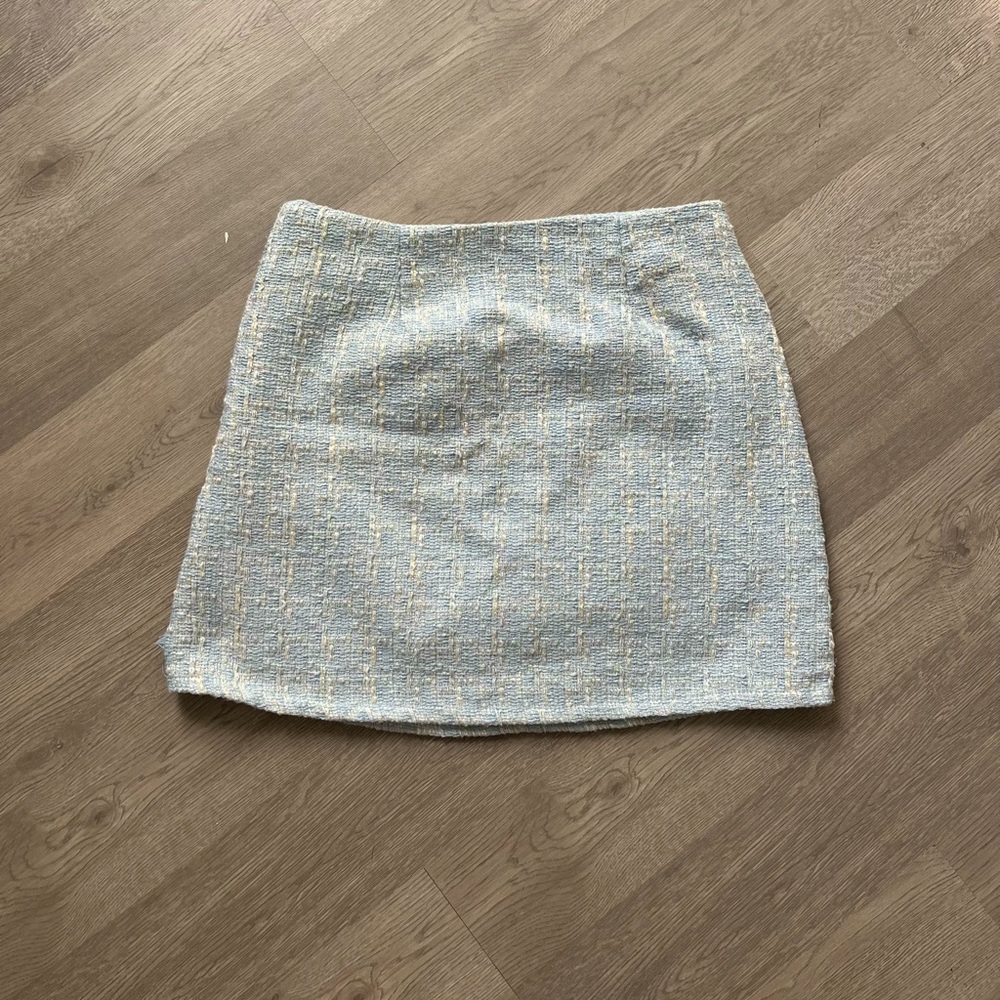 Small Blue mini Skirt